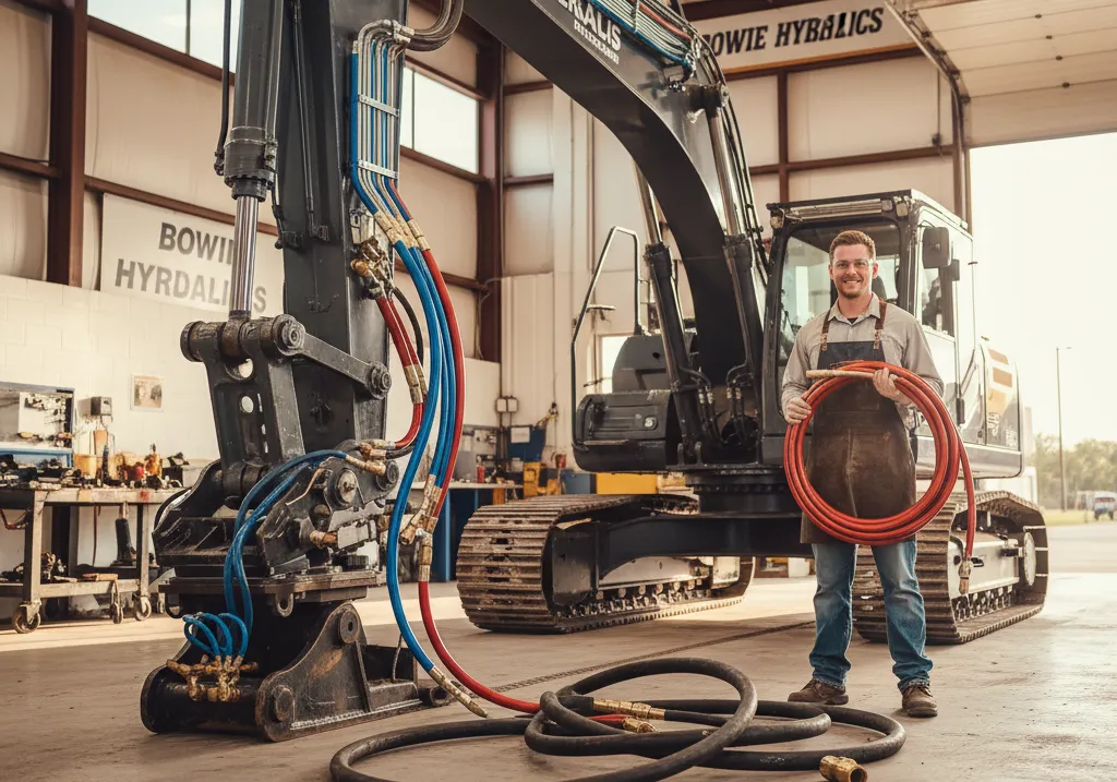 Custom hydraulic hoses